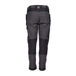 Calgary stretch trousers Grey/Black