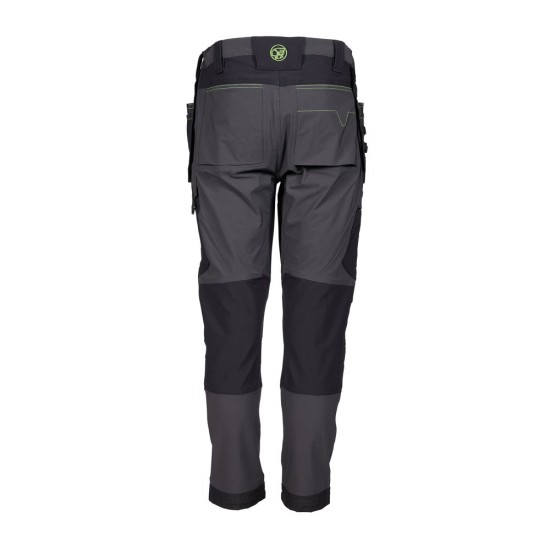 Calgary stretch trousers Grey/Black