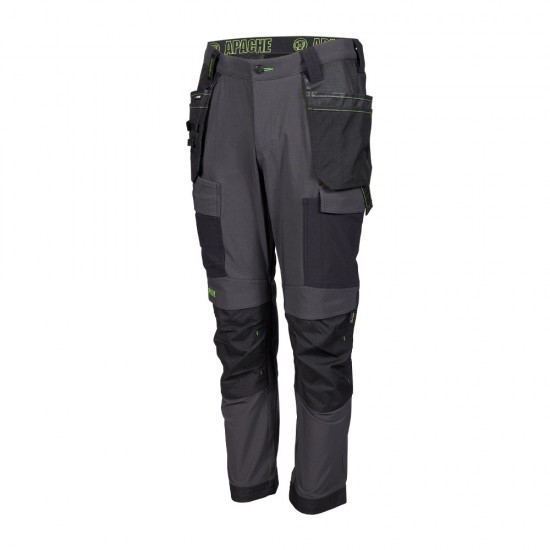 Calgary stretch trousers Grey/Black