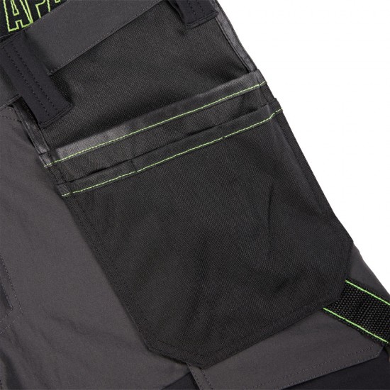 Calgary stretch trousers Grey/Black