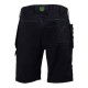 Apache Whistler Black 4-Way Stretch Short
