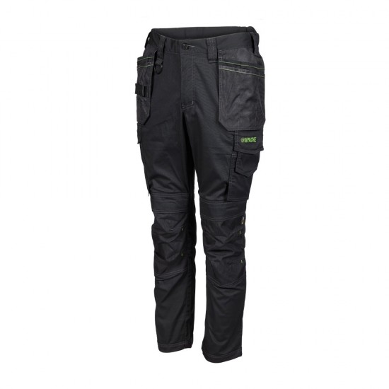 Sudbury Black Stretch Slim Fit Trouser