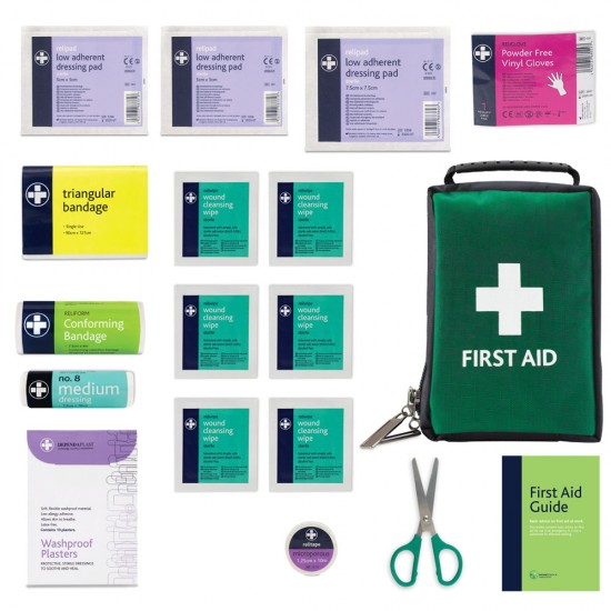 General Purpose First Aid Kit in Helsinki Bag