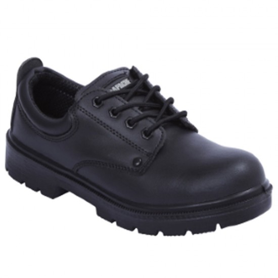 Black 4 eye safety shoe